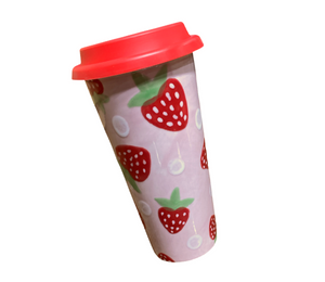 Norfolk Strawberry Travel Mug