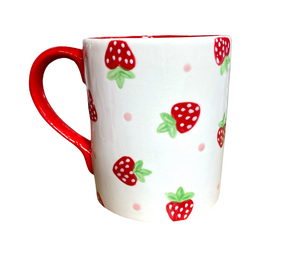 Norfolk Strawberry Dot Mug