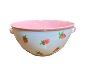 Norfolk Strawberry Print Bowl