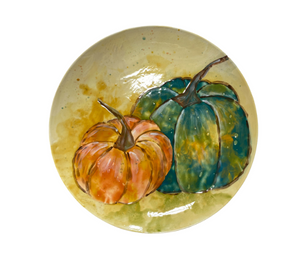 Norfolk Fall Watercolor Plate