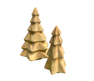 Norfolk Rustic Glaze Faceted Trees