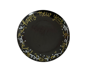 Norfolk New Year Confetti Plate