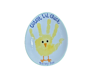 Norfolk Little Chick Egg Plate