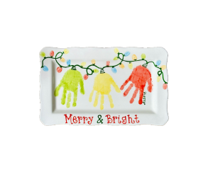 Norfolk Merry and Bright Platter