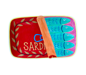 Norfolk Sardines Dinner Plate