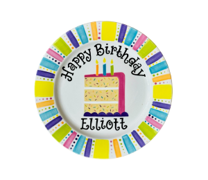 Norfolk Birthday Cake Plate