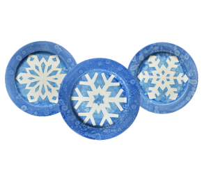 Norfolk Paper Snowflake Plate